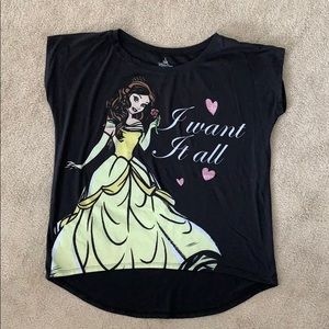 Belle black women’s cut t-shirt